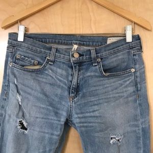 Rag and Bone distressed jeans